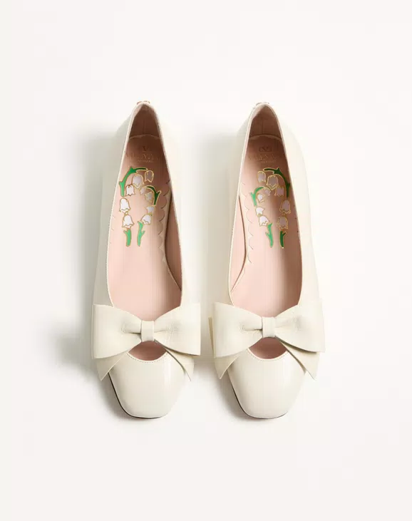 Valentino Bowow Kidskin Ballerina - Image 5